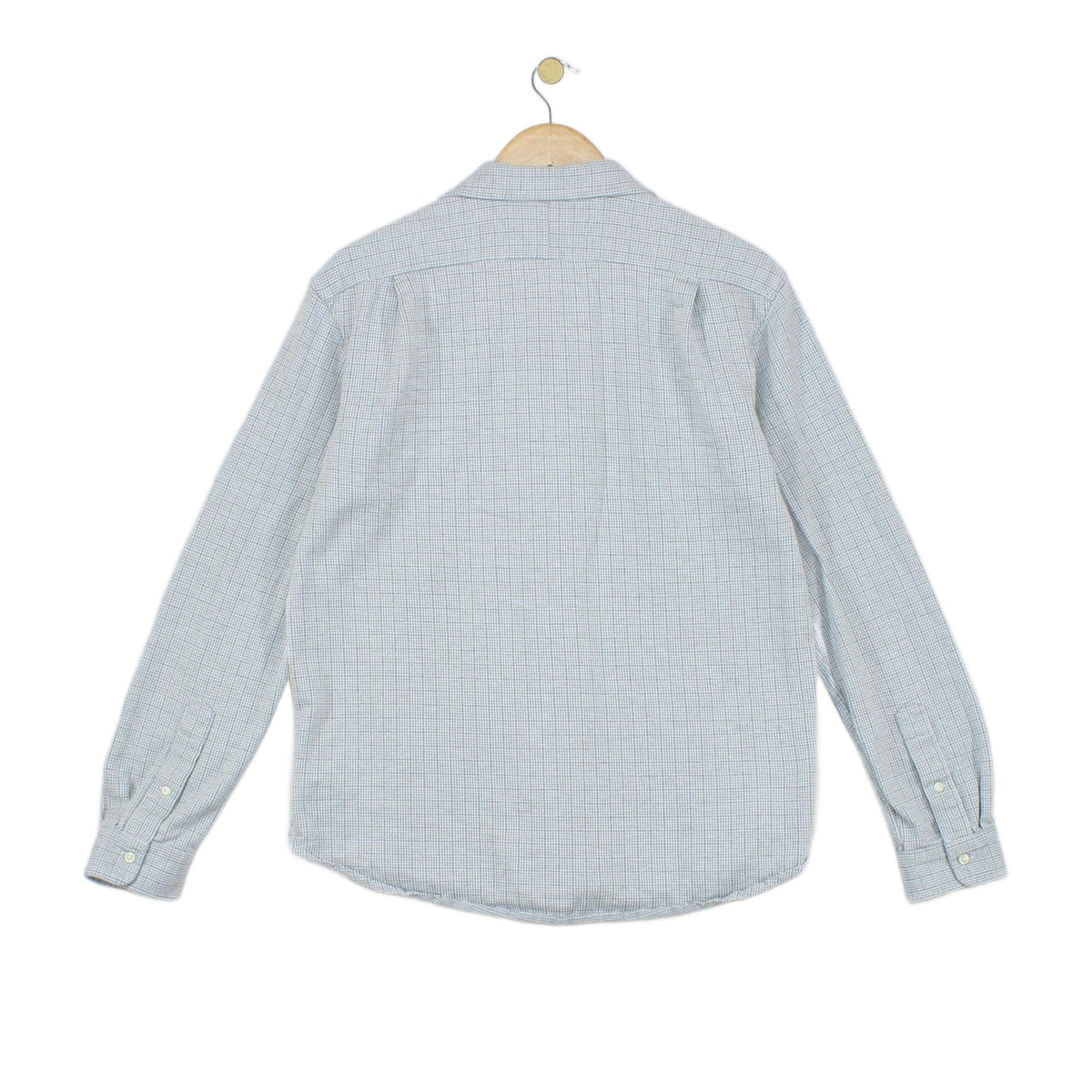 Mens Houndstooth Shirt Pattern Long Sleeve