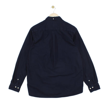 Mens Oxford Shirt Long Sleeve Button Up Regular