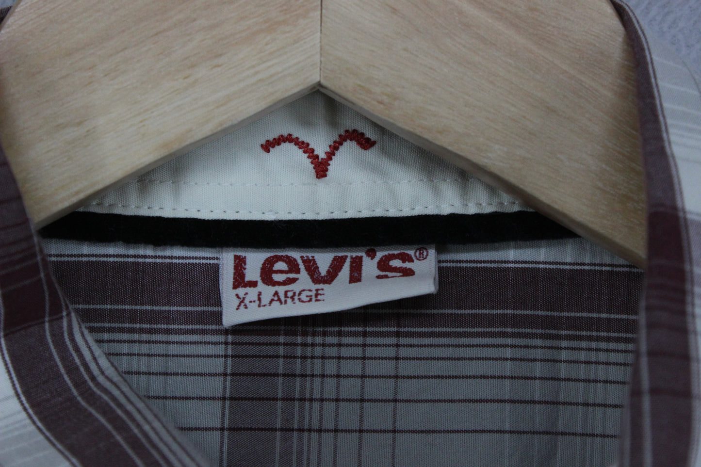 Mens Plaid Shirt  Button Up Short Sleeve