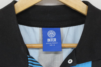 Mens Inter Milan 90S Football Shirt Remake Soccer Striped