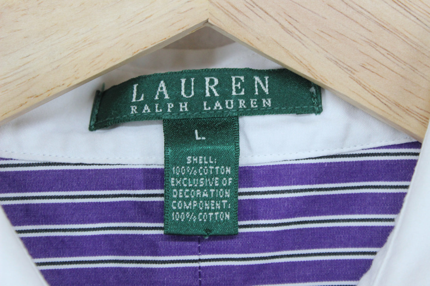 Womens Striped Shirt Collared Button Up