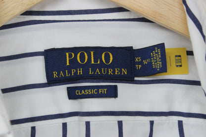 Mens Striped Shirt Classic Fit Long Sleeve