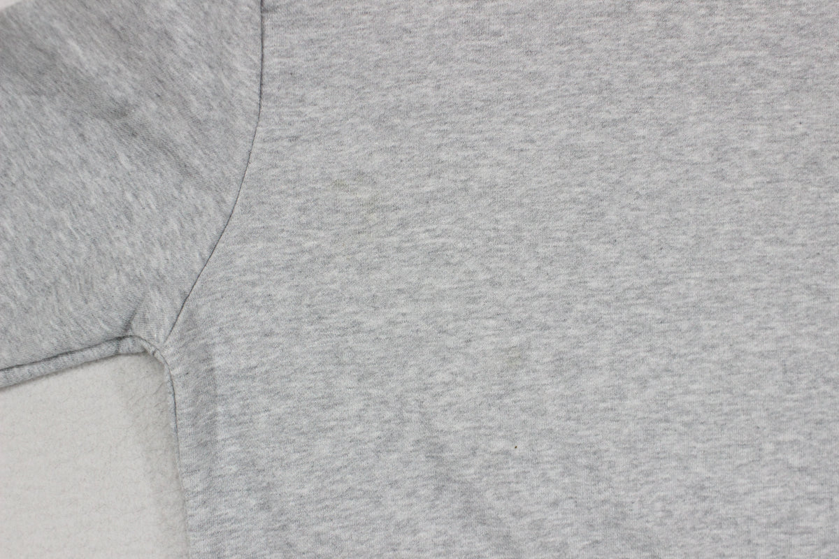 Mens Sweatshirt Crew Neck Logo Tape