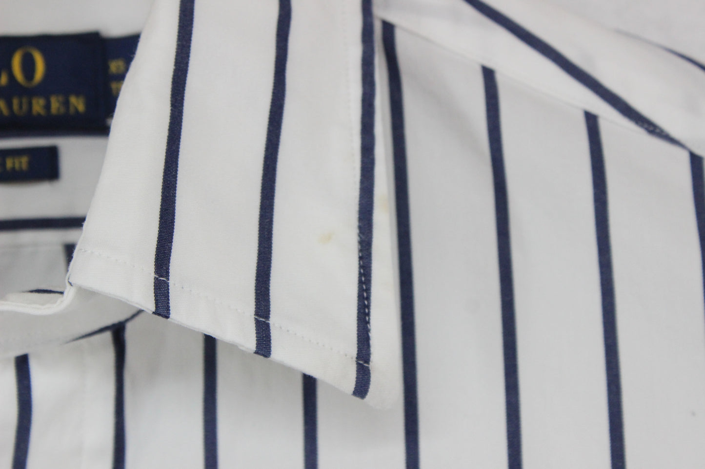 Mens Striped Shirt Classic Fit Long Sleeve