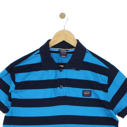 Mens Striped Polo Shirt Made In Italy Nautical