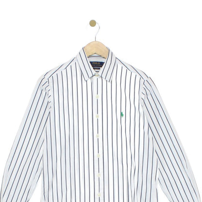 Mens Striped Shirt Classic Fit Long Sleeve