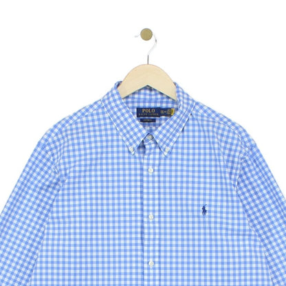 Mens Check Shirt Custom Fit Button Up