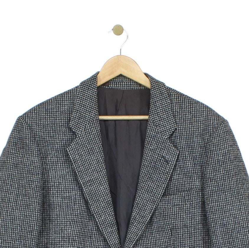 Mens Harris Tweed Blazer Uk Made Classic