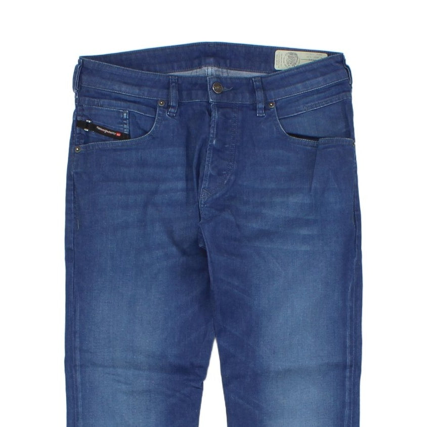 Mens D-Bazer Jeans Stretch Tapered Denim
