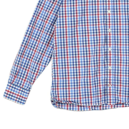 Mens Check Shirt Long Sleeve Classic