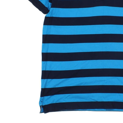 Mens Striped Polo Shirt Made In Italy Nautical