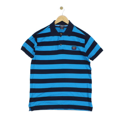 Mens Striped Polo Shirt Made In Italy Nautical