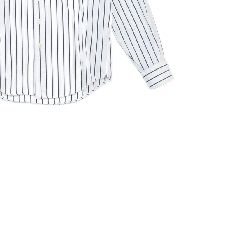 Mens Striped Shirt Classic Fit Long Sleeve
