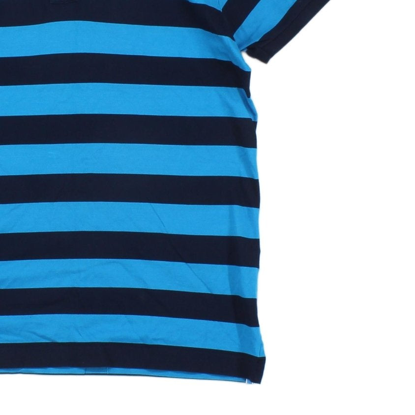 Mens Striped Polo Shirt Made In Italy Nautical