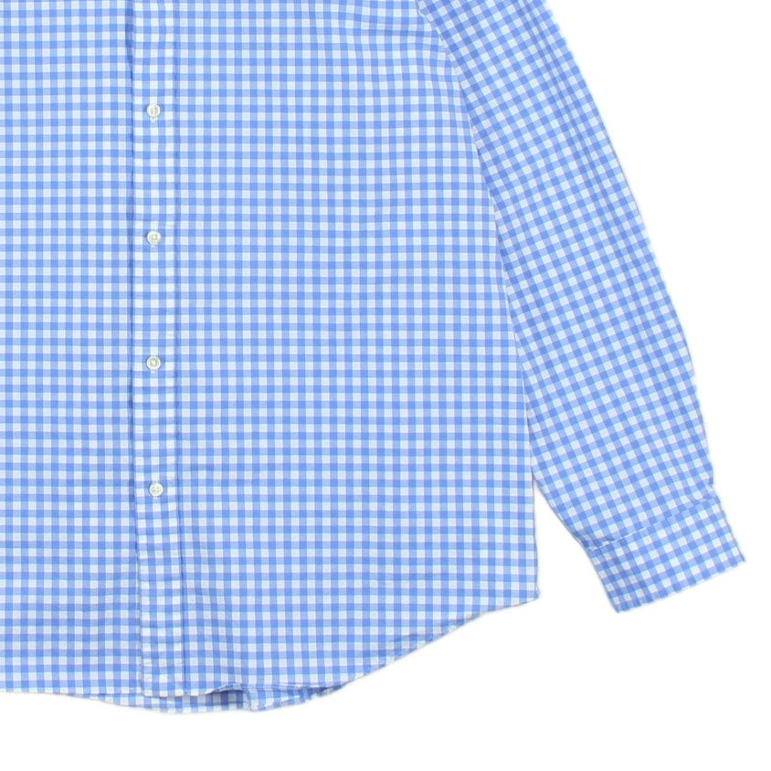 Mens Check Shirt Custom Fit Button Up