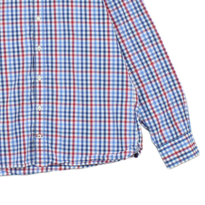 Mens Check Shirt Long Sleeve Classic