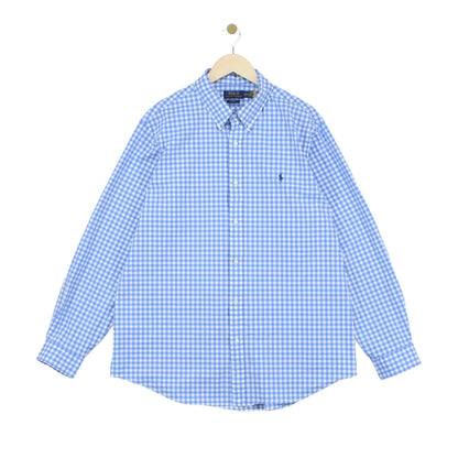 Mens Check Shirt Custom Fit Button Up
