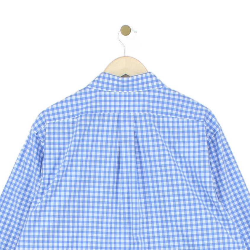 Mens Check Shirt Custom Fit Button Up