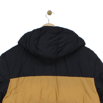 Mens Puffer Jacket Hooded Full Zip Winter