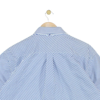 Mens Striped Shirt Short Sleeve
