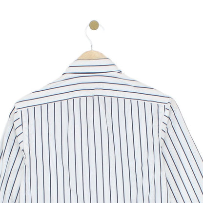 Mens Striped Shirt Classic Fit Long Sleeve