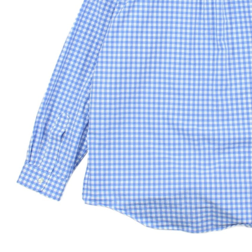 Mens Check Shirt Custom Fit Button Up