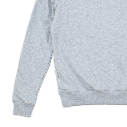Mens Sweatshirt Crew Neck Logo Tape