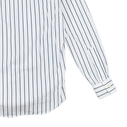 Mens Striped Shirt Classic Fit Long Sleeve