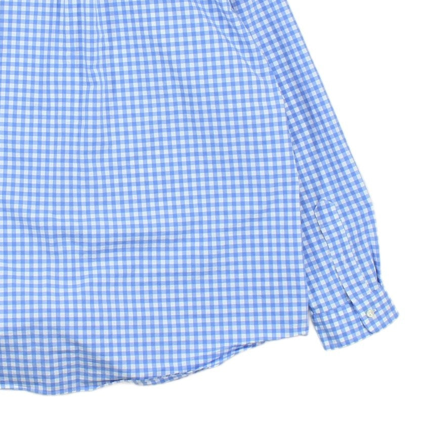 Mens Check Shirt Custom Fit Button Up