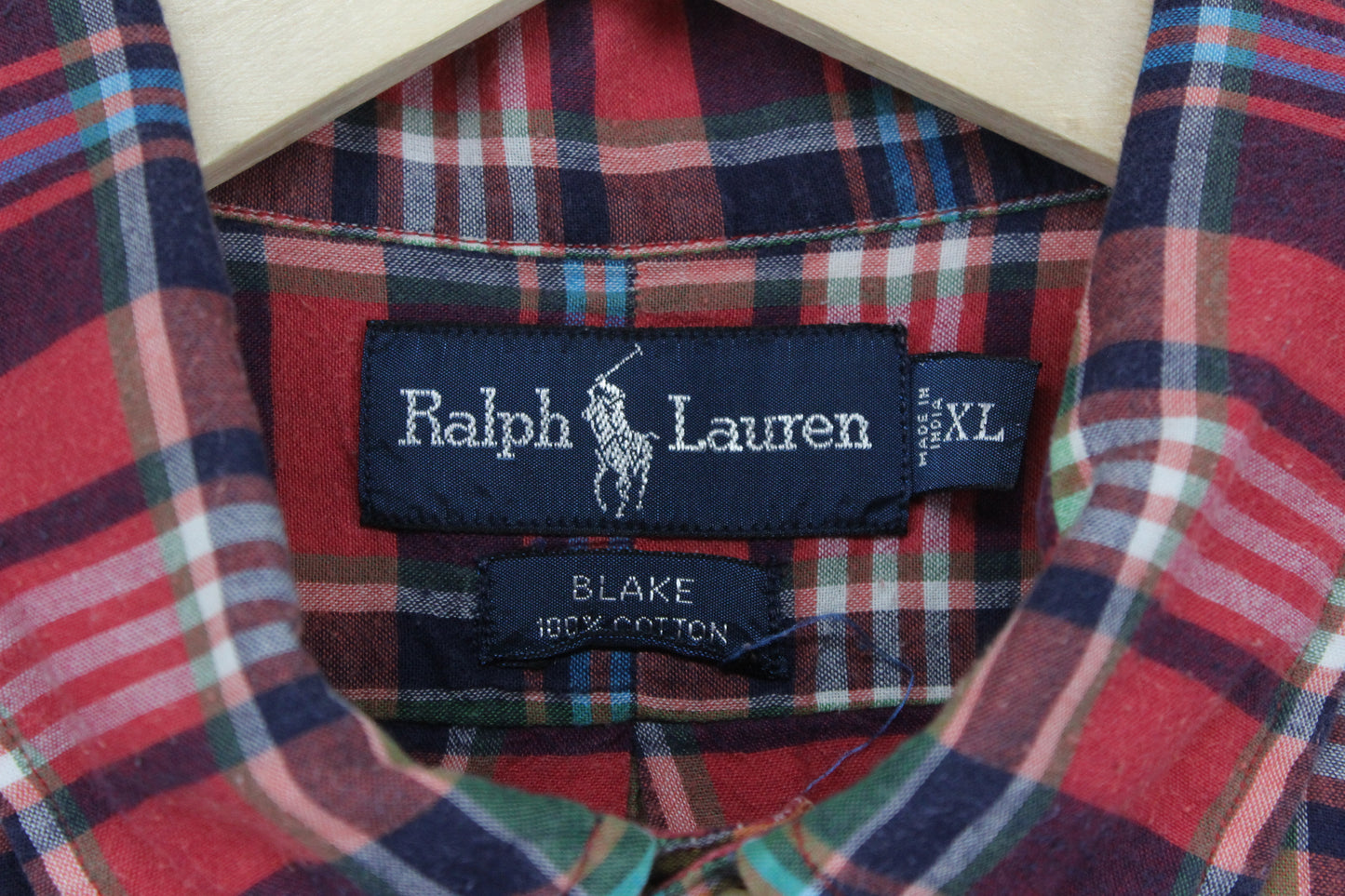 Mens Check Shirt Short Sleeve