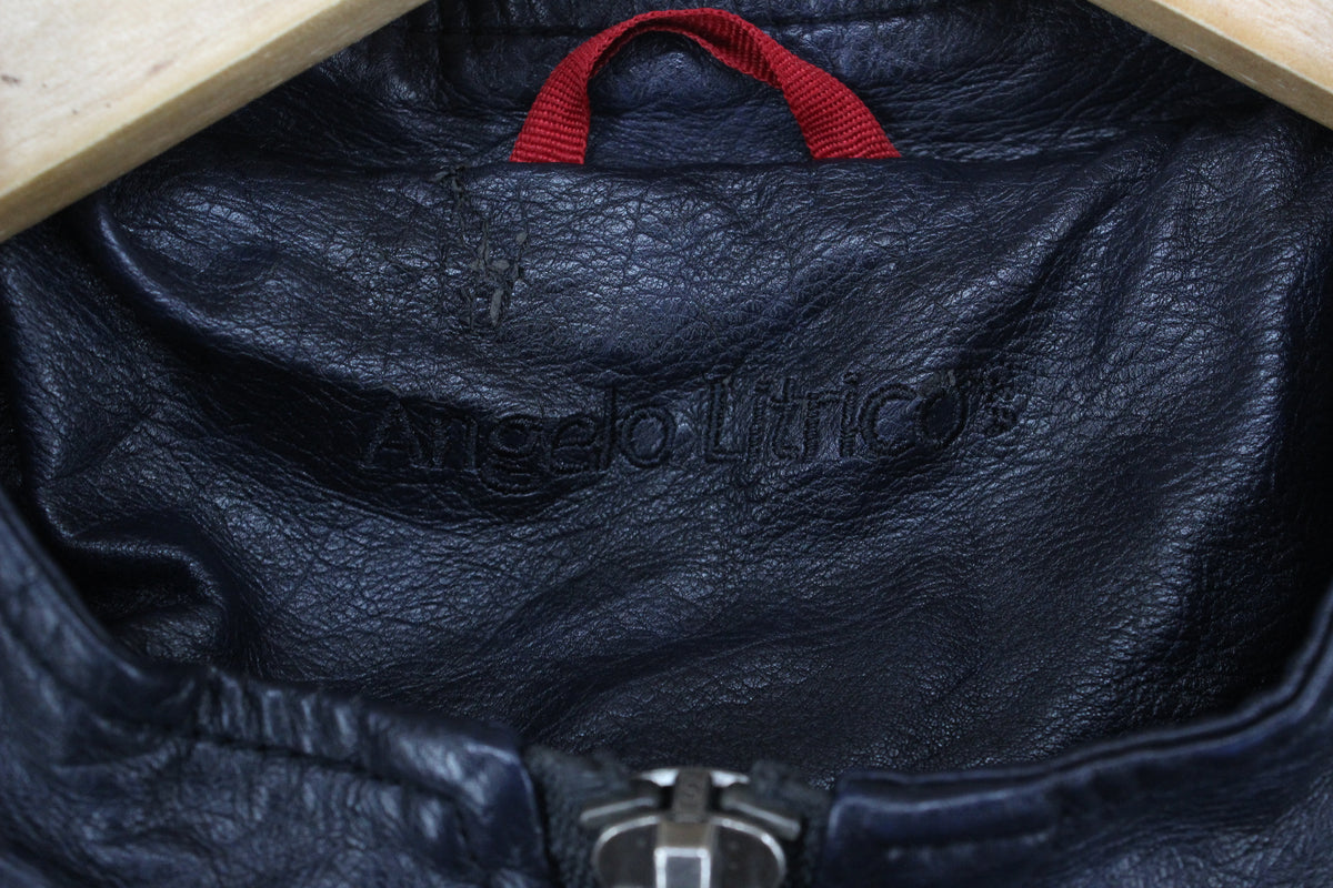 Mens Biker Jacket Full Zip