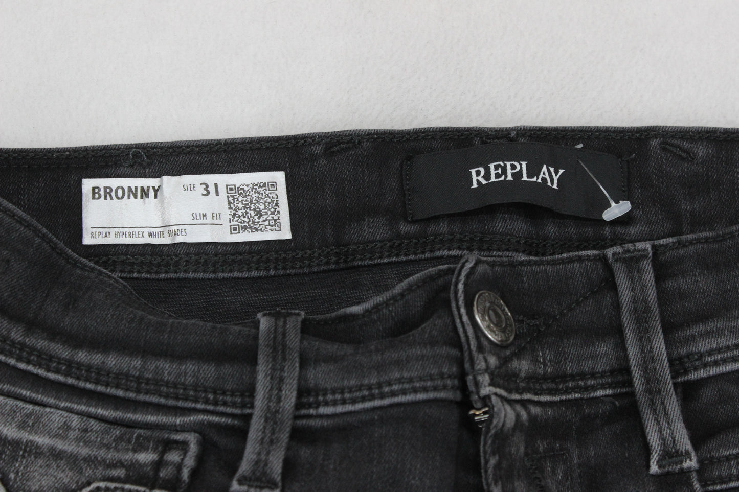 Mens Bronny Jeans Skinny Fit Stretch