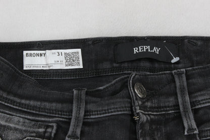 Mens Bronny Jeans Skinny Fit Stretch