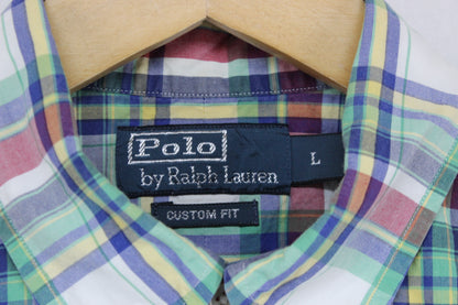 Mens Check Shirt Short Sleeve