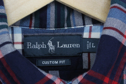 Mens Plaid Shirt Custom Fit