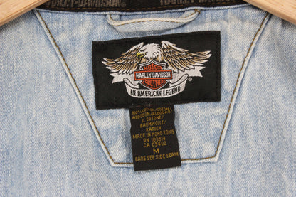 Womens Denim Jacket Patch Motorcycle