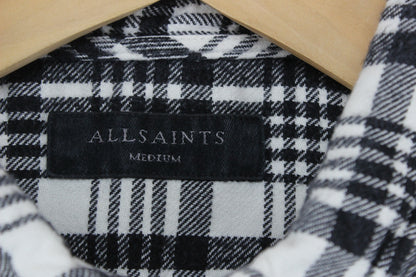 Mens Plaid Shirt Long Sleeve Check