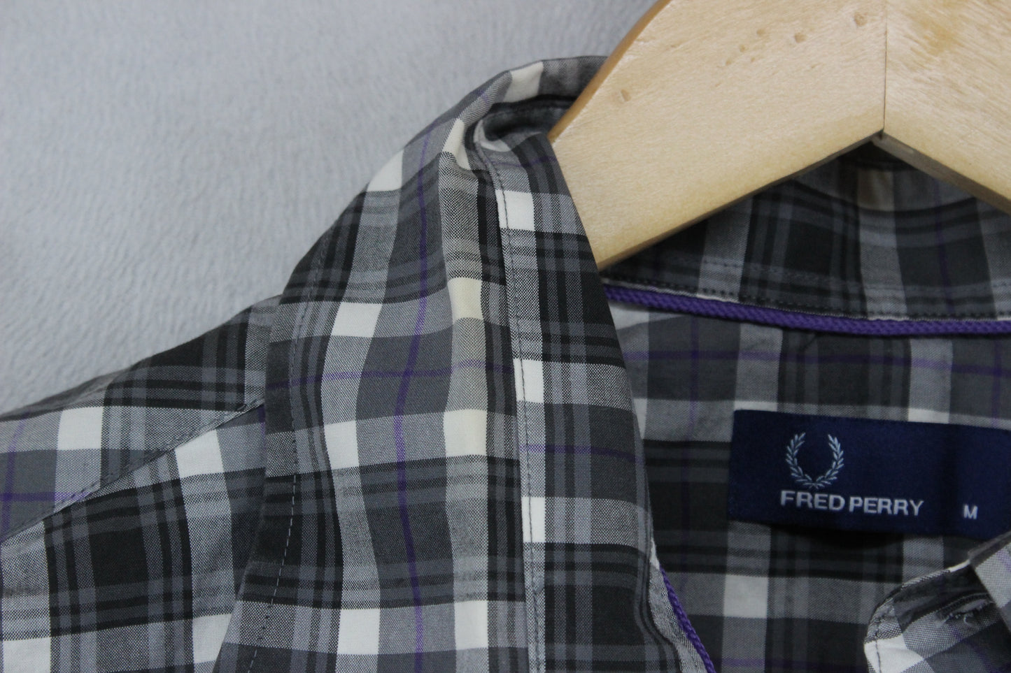 Mens Check Shirt Short Sleeve Casual Plaid