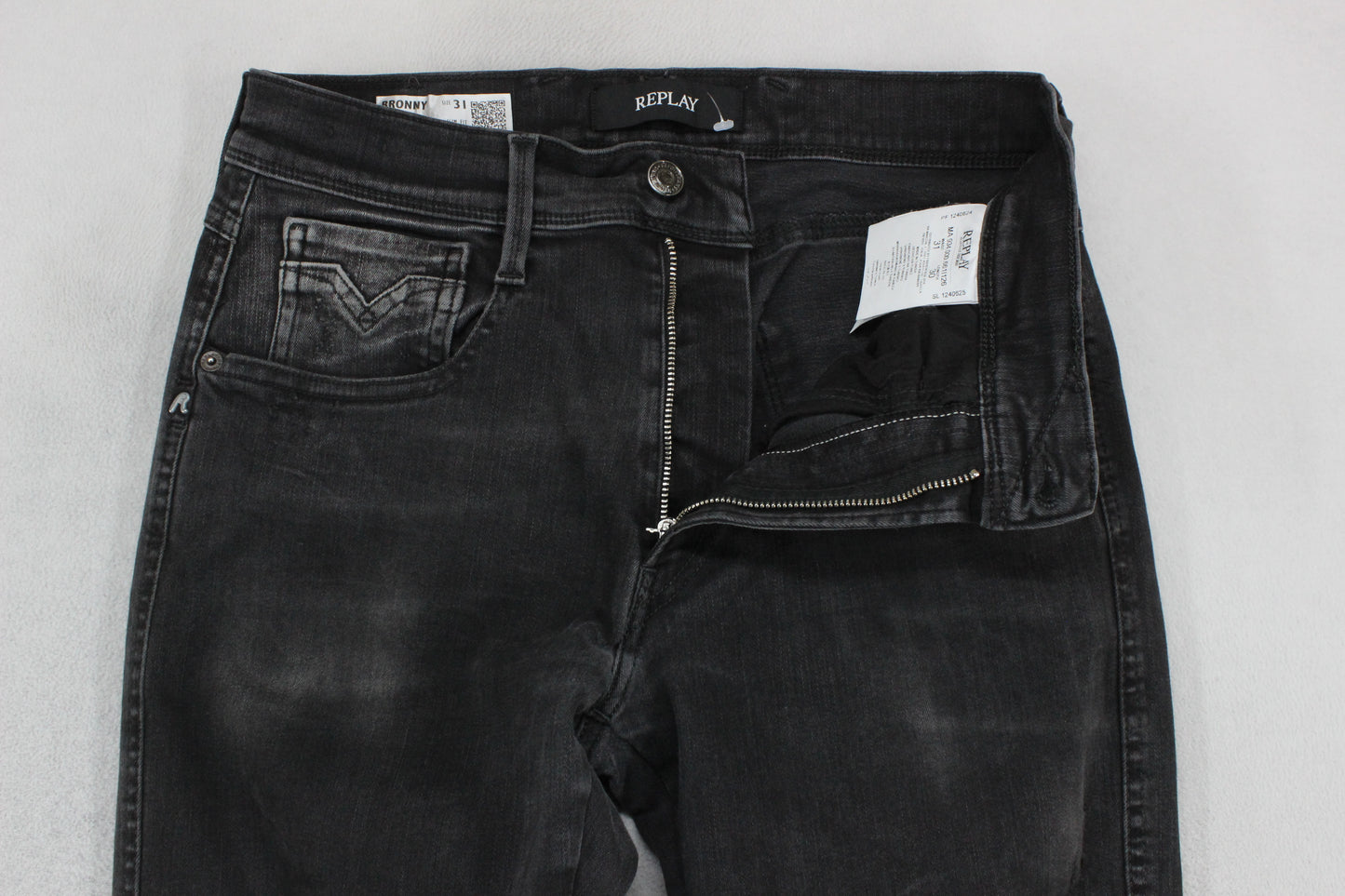 Mens Bronny Jeans Skinny Fit Stretch