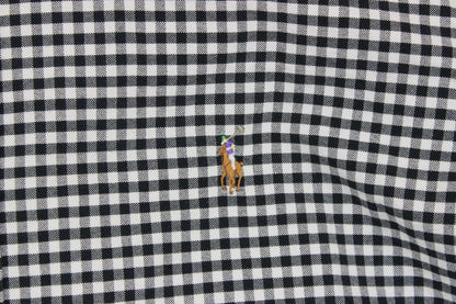 Mens Check Shirt Long Sleeve Button Down
