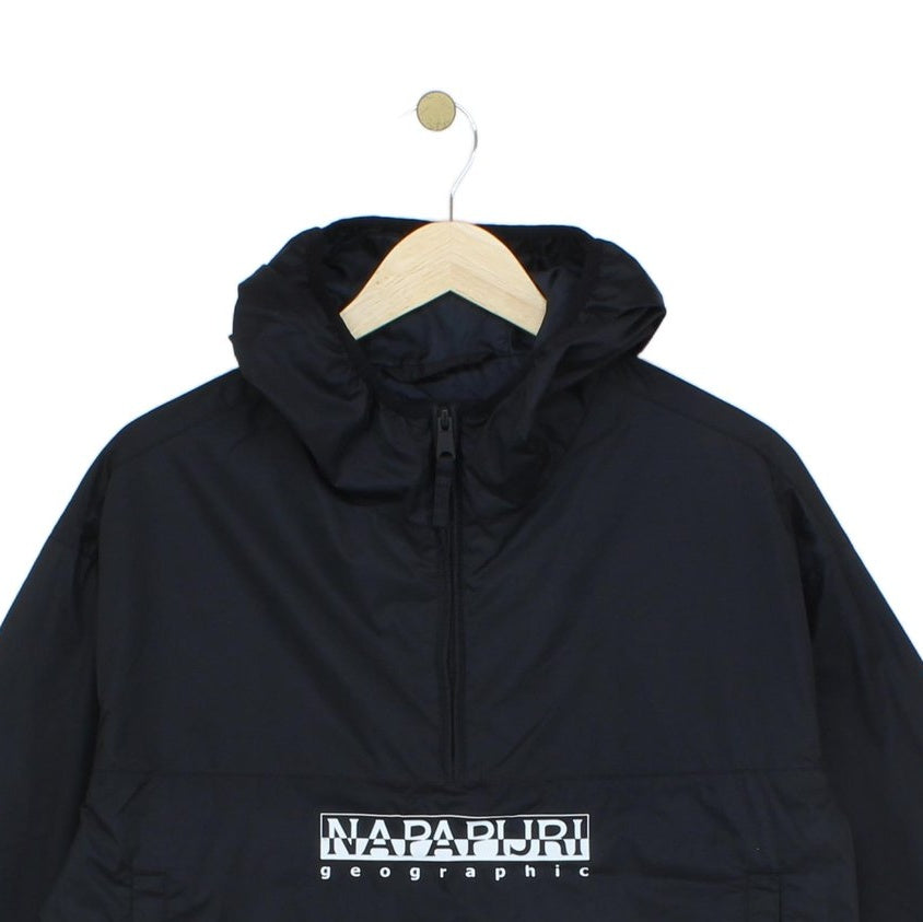 Womens 1/4 Zip Windbreaker Jacket Hooded