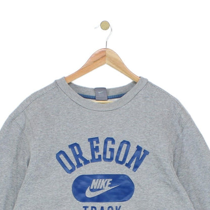 Mens Spell Out Sweatshirt Swoosh Oregon Track