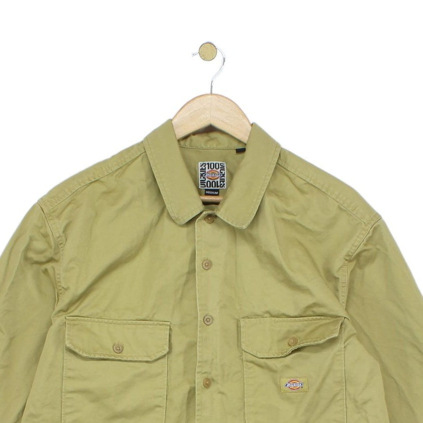 Mens Shirt Long Sleeve Workwear Cotton