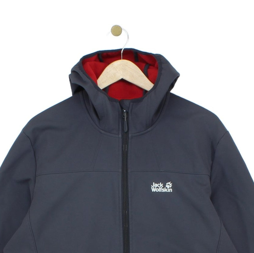 Mens Fleece Jacket Outdoor Hooded Activewear