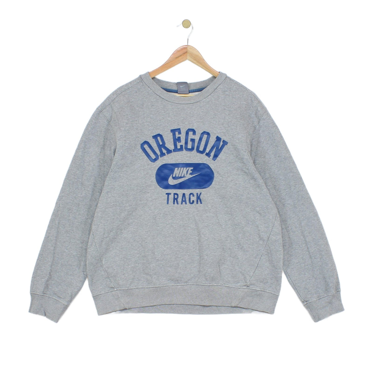 Mens Spell Out Sweatshirt Swoosh Oregon Track