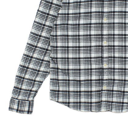 Mens Plaid Shirt Long Sleeve Check