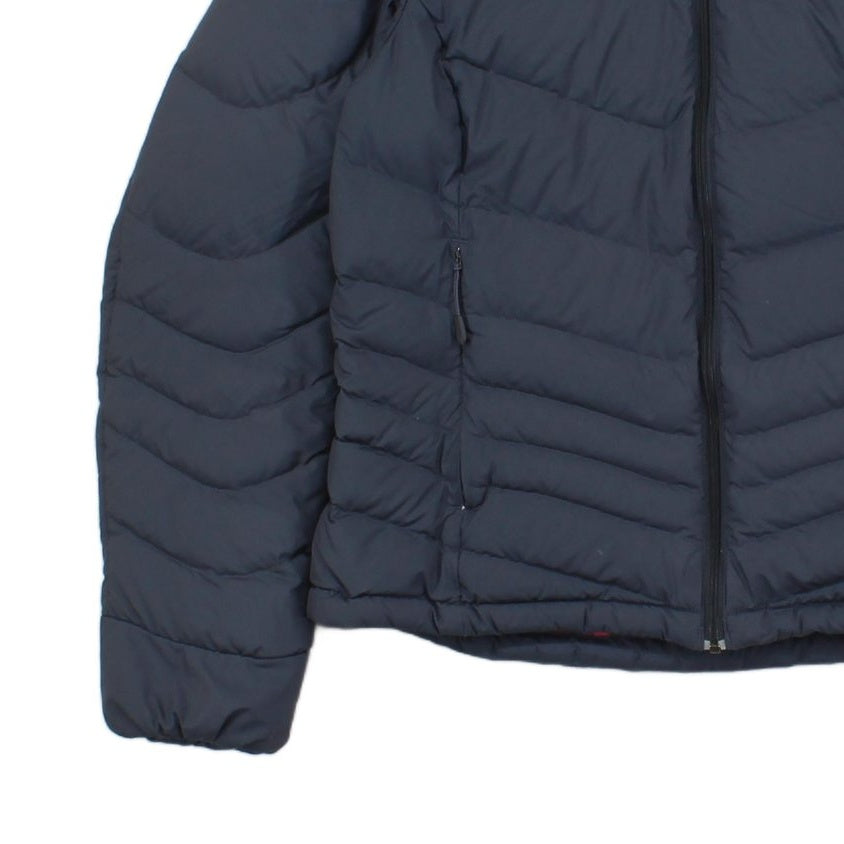 Womens Quilted Jacket Down Hooded Full Zip