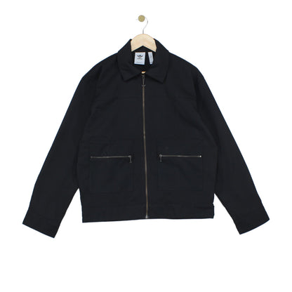 Mens Jacket Full Zip Streetwear Oversized