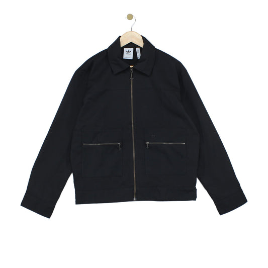 Mens Jacket Full Zip Streetwear Oversized
