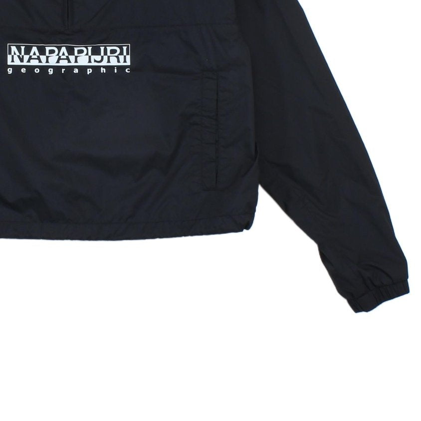 Womens 1/4 Zip Windbreaker Jacket Hooded